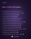 Baddie / Confident Selfie Captions