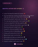 Beautiful Nature View Captions
