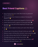 Best Friend Captions