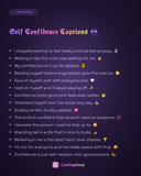 Self Confidence Captions
