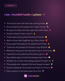 Cute / Heartfelt Family Captions