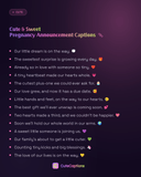 Cute & Sweet Pregnancy Announcement Captions