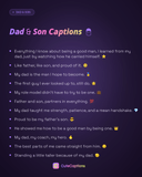 Dad & Son Captions
