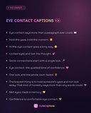 Eye Contact Captions