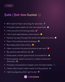 Foodie / Food-Lover Captions