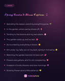 Spring Garden & Bloom Captions