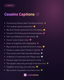 Cousins Captions