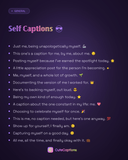 Self Captions