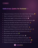 Anniversary Quotes for Husband