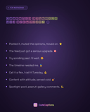 Attitude Captions for Instagram