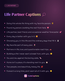 Life Partner Captions