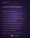Long Distance Boyfriend Captions