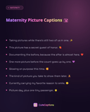 Maternity Picture Captions