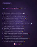 New Beginnings Life Captions