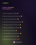 Question & Engagement Story Captions