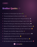 Brother Quotes