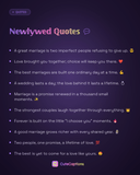 Newlywed Quotes