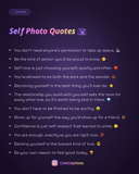 Self Photo Quotes