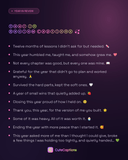 Year in Review Captions