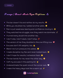 Savage / Beast-Mode Gym Captions