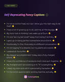 Self-Deprecating Funny Captions