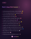Smile & Happy Selfie Captions