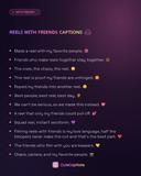 Reels with Friends Captions